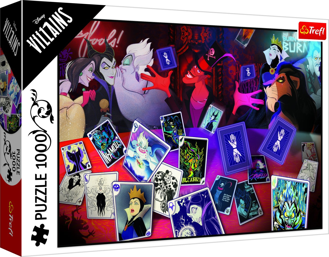 PUZZLE TREFL 1000 DISNEY VILLAINS DOAR CARTILE BUNE - Imagine 1 [ps:f7ec10ea-71a8-4d0a-ad4d-db4ca8db131f]