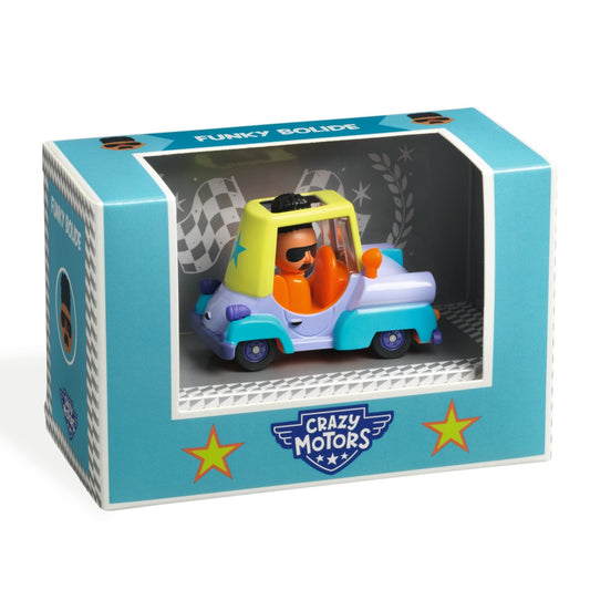 Masina de curse Funky Bolide Colectia Crazy Motors, Djeco - Imagine 1 [ps:59a32564-fbe8-46fb-a829-d0169db52dca]