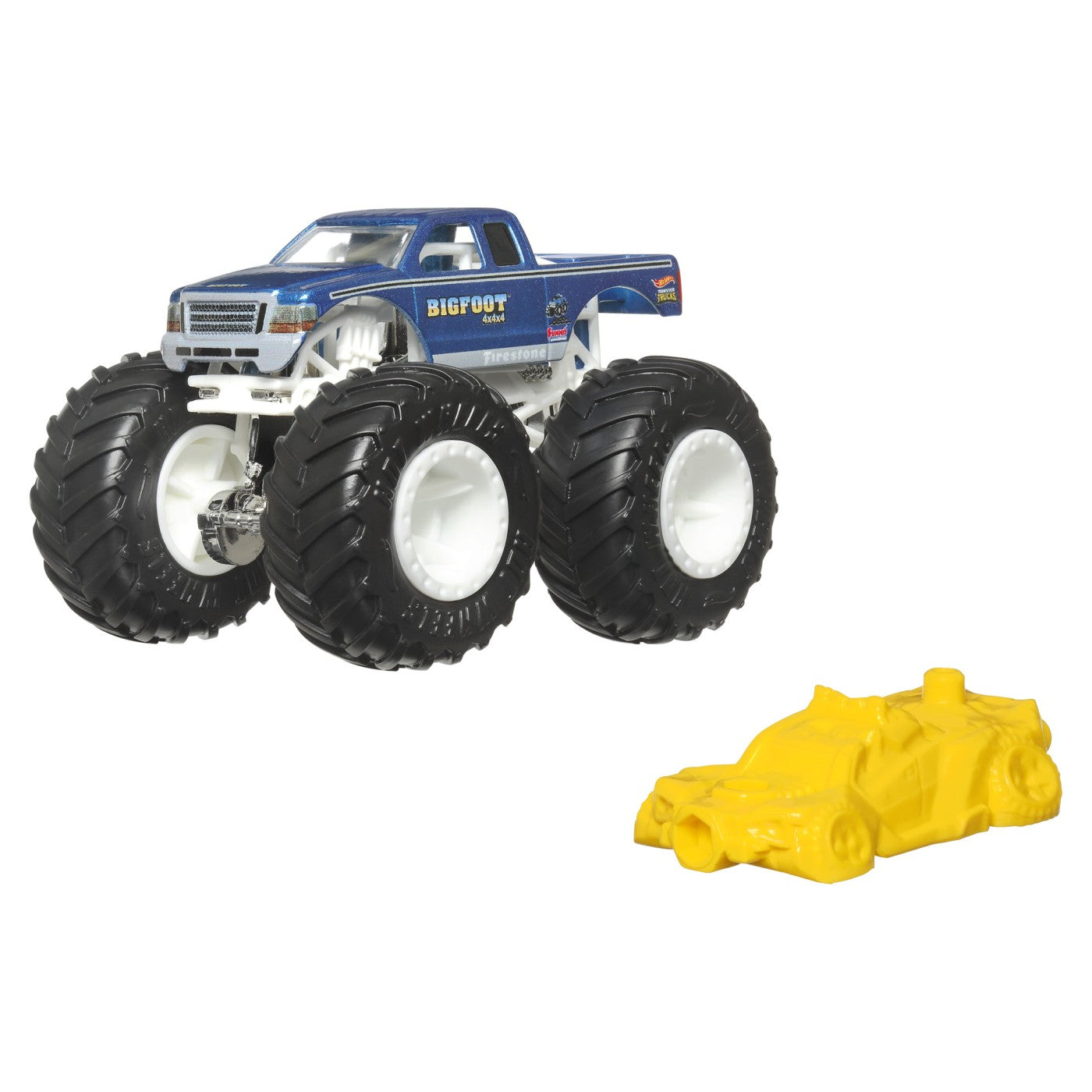 HOT WHEELS MONSTER TRUCK SET 2 MASINI SCARA 1 LA 64 - Foot (1) [ps:b590b6f7-7256-4232-8f10-7a4110b8d3f7]