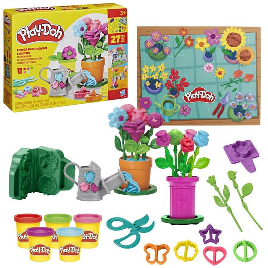 Play-Doh Set Creații Flori Hasbro - Jucărie de Modelaj - Default Title (1) [ps:54b789e6-83c1-4d9c-b812-75c3064867a2]