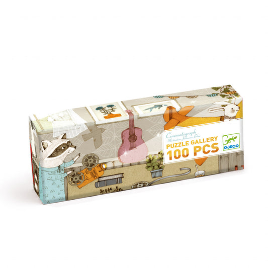Puzzle galerie Cinematograf, Djeco - Imagine 1 [ps:aef7264c-4b25-4d10-b20a-2db8ed1fdd2a]