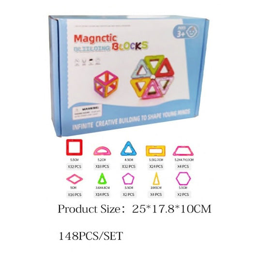 Set 148 Piese Magnetice de Construcție Flippy, Multicolor - Default Title (1) [ps:34990139-16cb-460e-a521-2ae442189214]