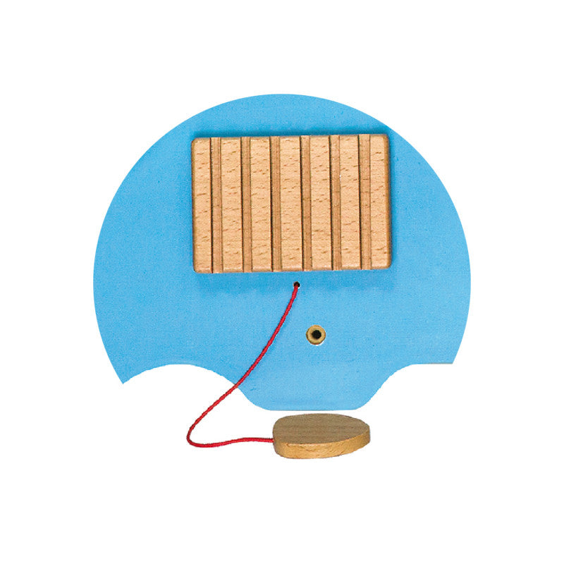 Jucarie de perete cu activitati, Elefant, Viga - Imagine 1