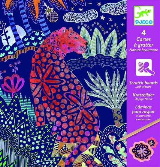 Joc creativ de razuit Natura luxurianta, Djeco - Imagine 1 [ps:3b47dd9a-b25d-4874-a2d6-8630f2127e5b]