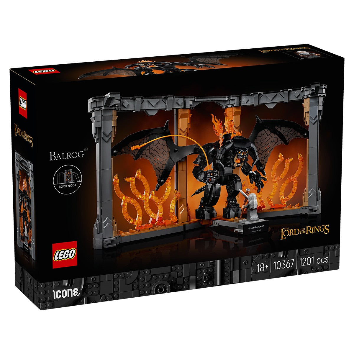 LEGO ICONS STAPANUL INELELOR DIORAMA PENTRU BIBLIOTECA - Imagine 1