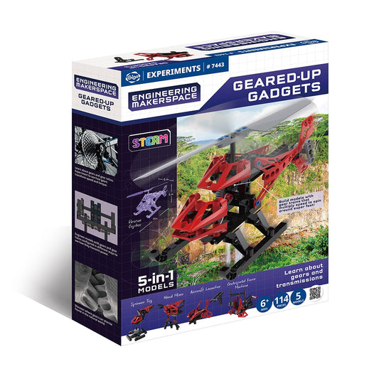 Kit STEM Construieste gadgeturi avansate, Genius Toy - Imagine 1 [ps:8edf2db7-d31f-4f17-9fa0-067979c20d11]