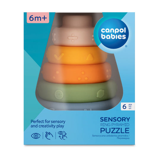 Canpol babies Jucarie Senzoriala pentru bebelusi Puzzle - Imagine 1 [ps:c7fa22eb-f3bc-440b-be81-fa621e96de71]