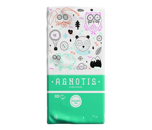 Aleze igenice absorbante pentru bebelusi Agnotis, 60 x - Imagine 1 [ps:9ef95b6b-0a04-484f-9931-d6f3363e07f9]