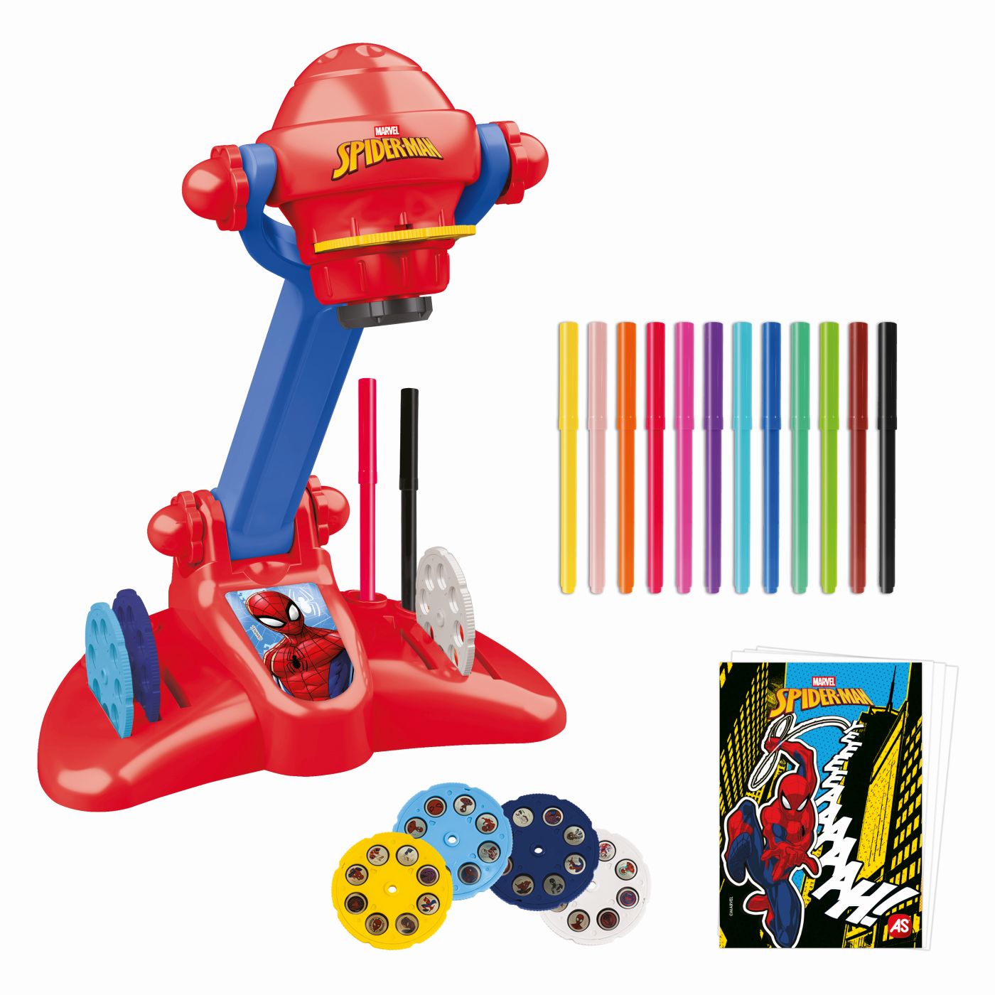 Proiector de Pictură Spider-Man AS - Set Desen pentru Copii - Default Title (1) [ps:4bc34e35-5b75-4aba-ab21-3a4ea0e5fb05]