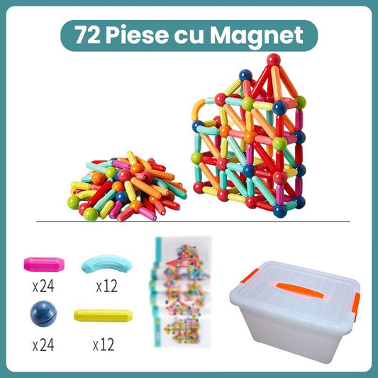 Piese Magnetice Flippy, Set 72 Piese Multicolor | - Default Title (1) [ps:b9820c4a-8b80-4f17-8818-f48d55c27acf]