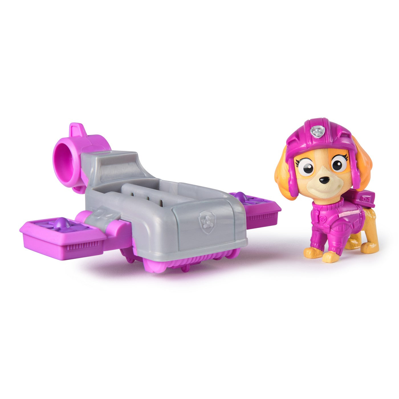 PATRULA CATELUSILOR ACTION PUPS SET VEHICUL DE SALVARE HOVERBOARD SI FIGURINA SKYE 5 CM [ps:d4212fd0-163a-4b80-b0a2-b07699d59697]