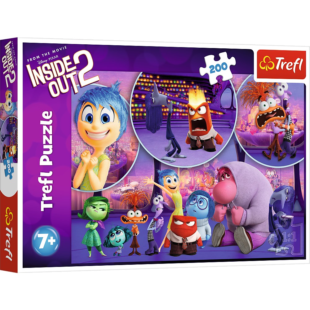 PUZZLE TREFL 200 DISNEY INSIDE OUT 2 EMOTIILE COPIILOR - Imagine 1 [ps:96c66a79-9f29-4e5e-b15b-01e70552e64b]