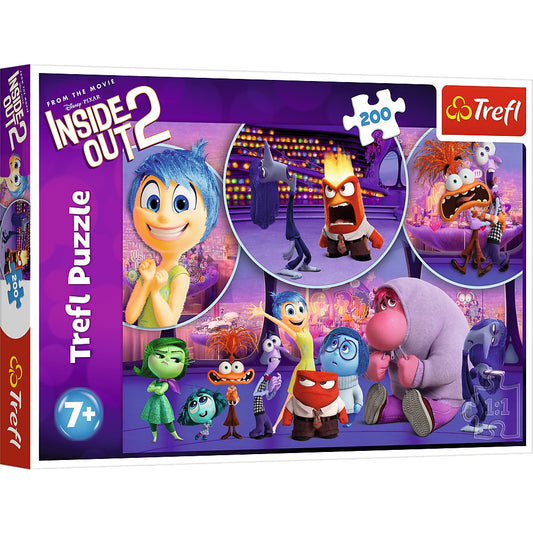 PUZZLE TREFL 200 DISNEY INSIDE OUT 2 EMOTIILE COPIILOR - Imagine 1 [ps:96c66a79-9f29-4e5e-b15b-01e70552e64b]