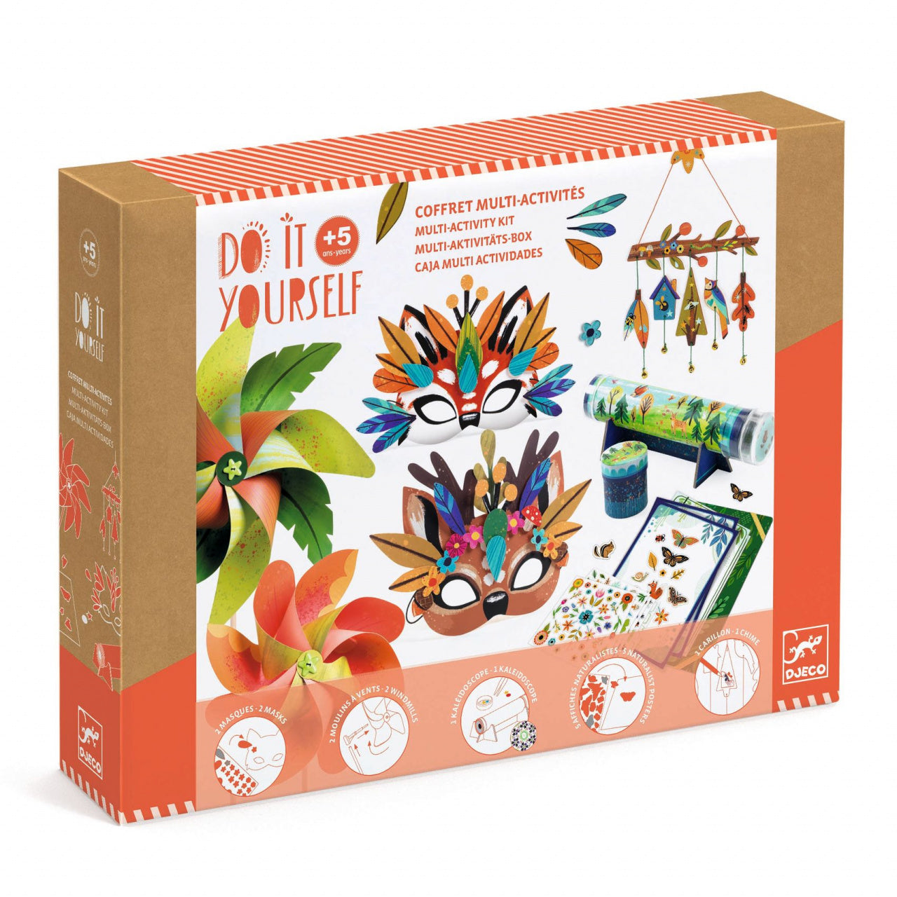 Joc creativ DIY Natura, Djeco - Imagine 1 [ps:0b90f665-fb94-4627-82c8-1b43c8baf8b1]