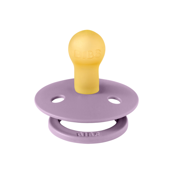 Suzetă BIBS Colour Latex, Tetină Simetrică, 0 luni - Sand - Lavanda (1) [ps:a41363a0-9d3e-494a-ac11-60571a1b9f79]
