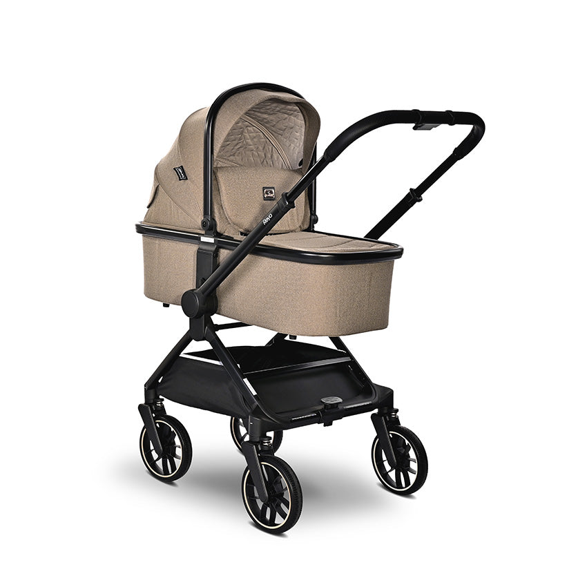 Cărucior Set 3 în 1 Lorelli Reya, Mâner Reversibil, Maro - Brown (1) [ps:eb5fc8a4-3060-4435-ba1a-53329927effc]