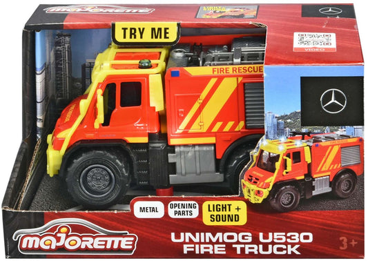 MAJORETTE MASINA DE POMPIERI MERCEDES UNIMOG U530 CU - Imagine 1 [ps:11871eb9-4fd0-4f27-9ed8-5cc07c5fe621]