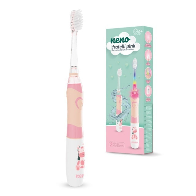Neno Fratelli Blue – periuță de dinți electrică, peste 6 ani - Roz [ps:10d51441-7813-4dc6-bcee-1a0590d69cac]