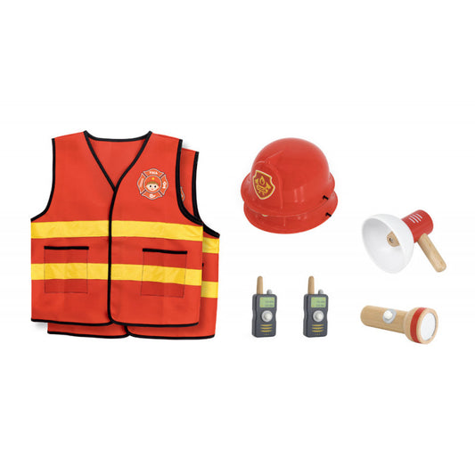 Set pentru joc de rol Pompier cu 8 Piese, Viga - Imagine 1 [ps:2f9ad134-bed5-4cfa-9320-88d61fc910a4]