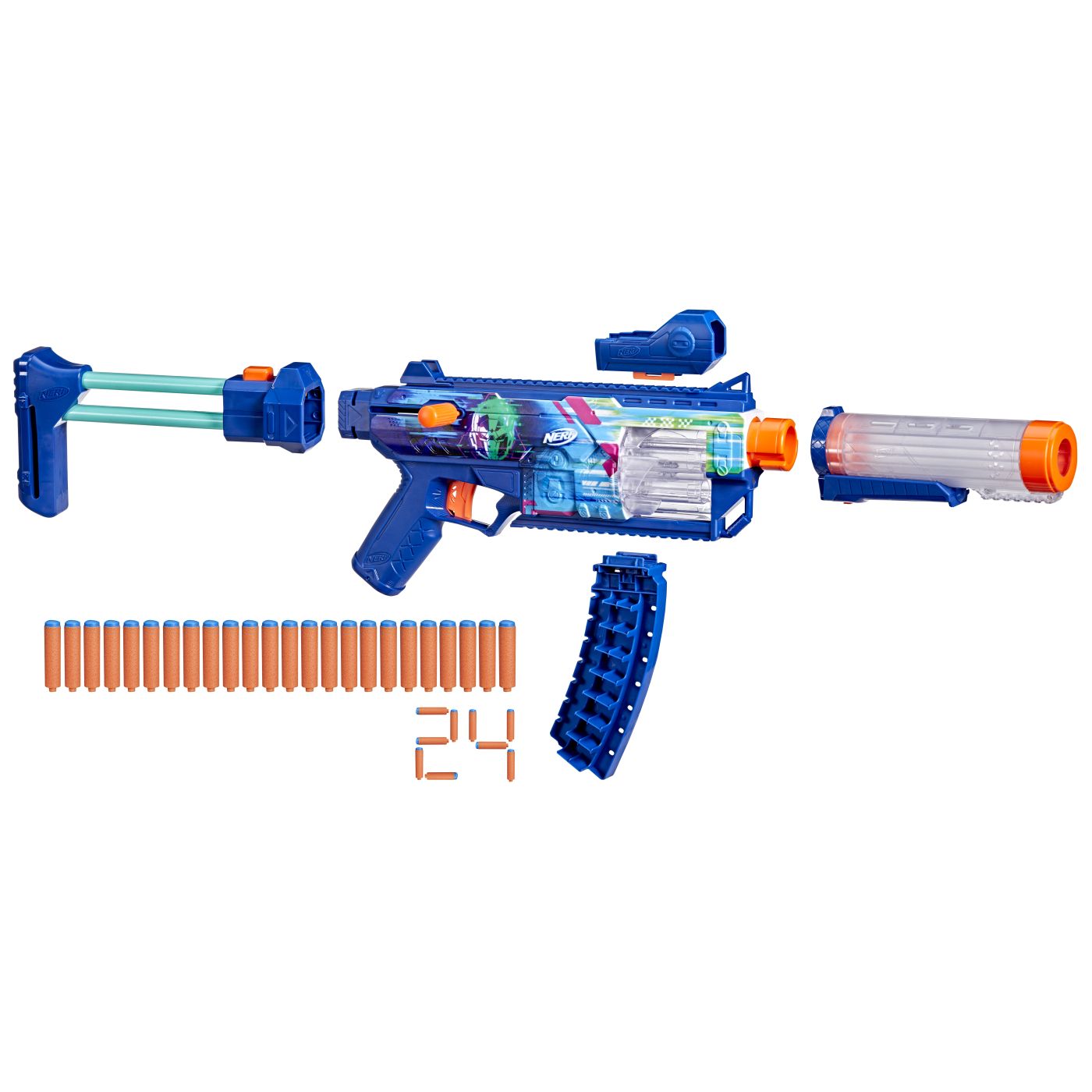 NERF BLASTER LOADOUT CYBERLIGHT GHOST [ps:56e4f732-9c42-4a07-8d6b-bb146335dcb4]