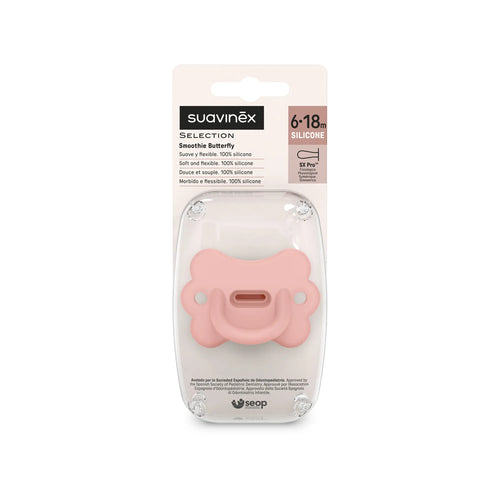 Suzetă Fiziologică Suavinex SX Pro 6-18 luni - Fluture Roz - Roz (1) [ps:6b63d70f-02af-44cd-8144-843bec90e852]