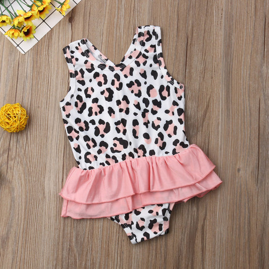 Costum de baie leopard roz cu volan Drool (Marime: 120) - Imagine 1 [ps:e2120673-8873-49cb-8c74-16d8a50ff63e]