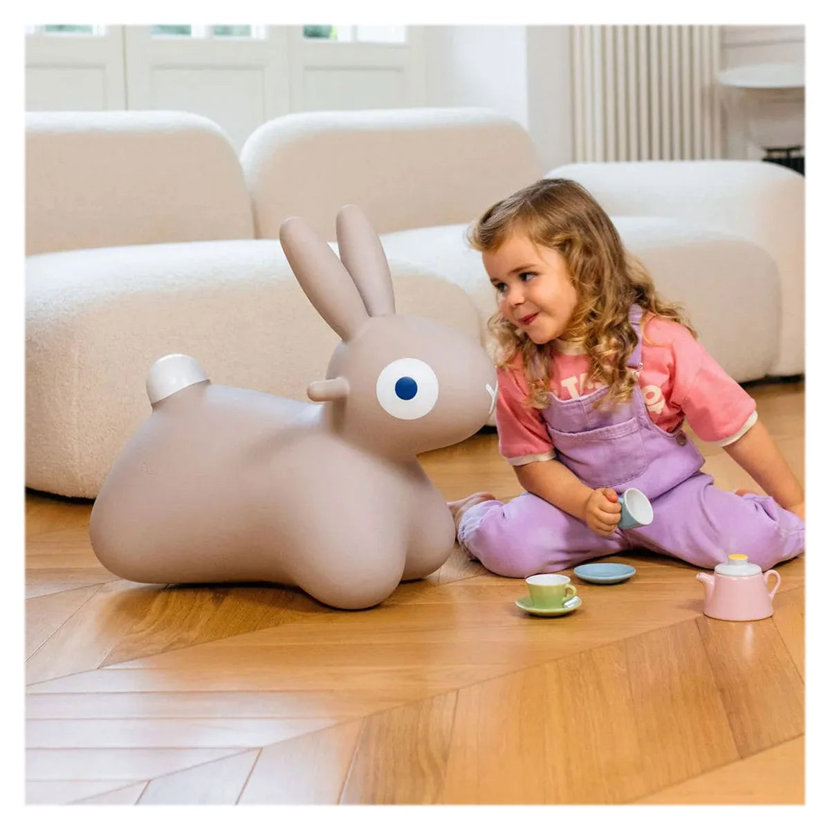 Hoppi Bunny Iepuraș Gonflabil Săltăreț Gri Quut - Gri (1) [ps:17efde7e-07a0-4490-86e3-341f630f3bd0]