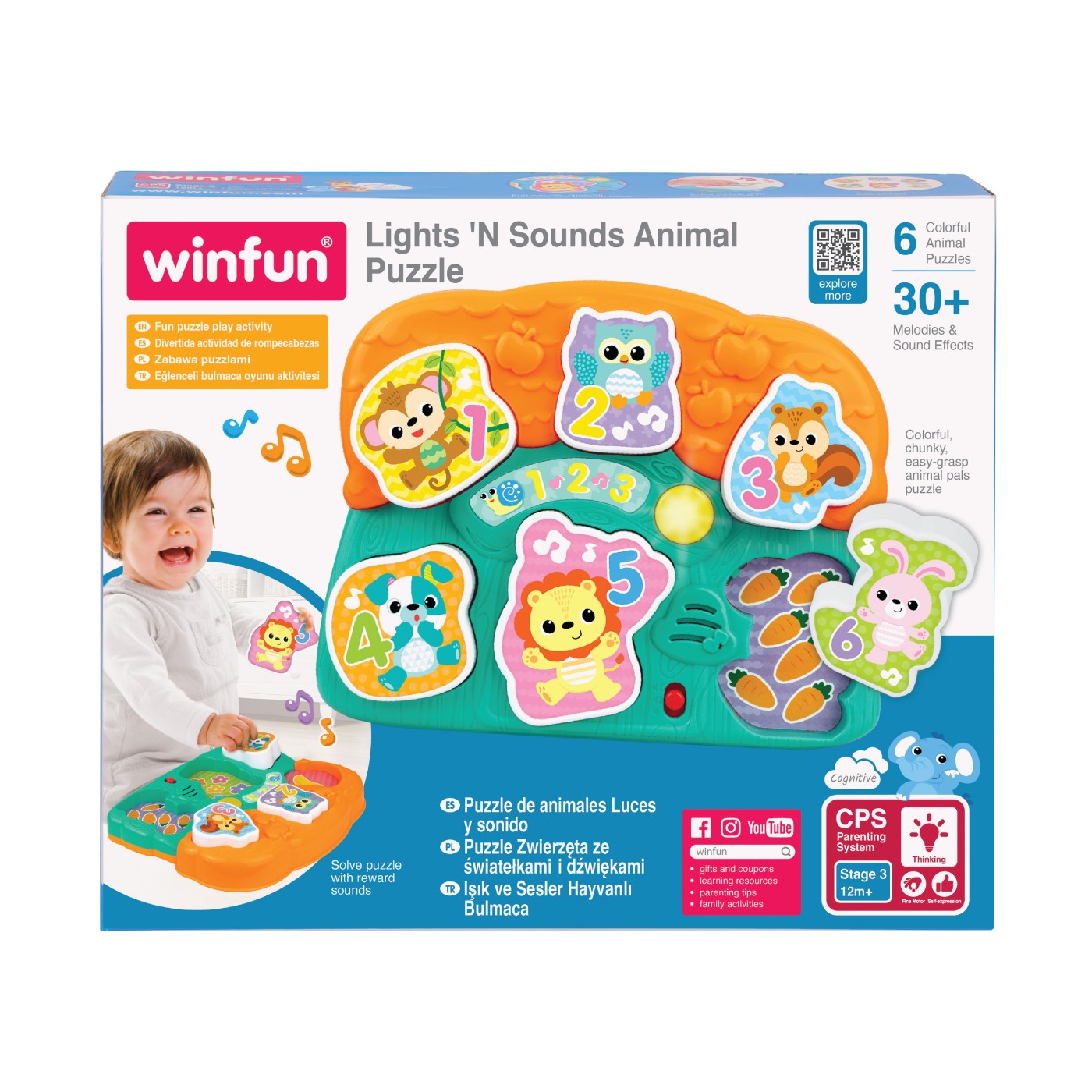 WINFUN PUZZLE CU SUNETE - Imagine 1