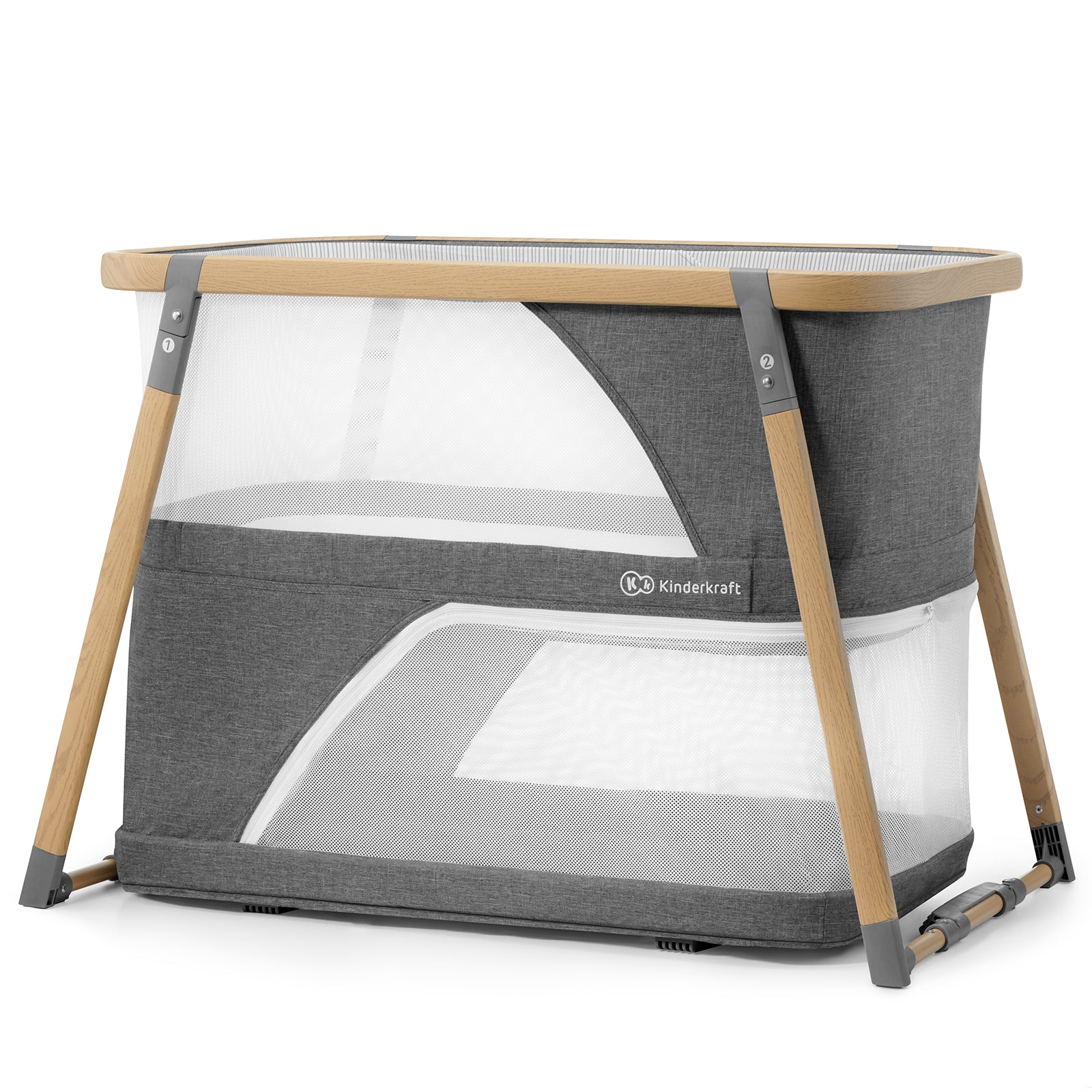 PATUT TRAVEL KINDERKRAFT SOFI, 4 IN 1, GREY - Imagine 1