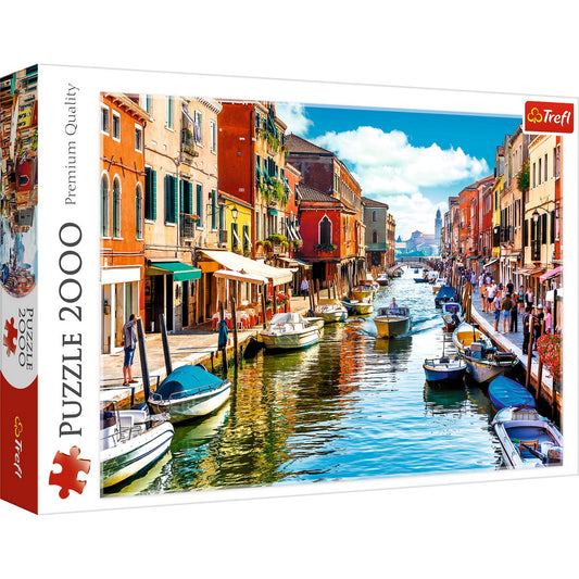 PUZZLE TREFL 2000 SPRE INSULA MURANO VENETIA - Imagine 1 [ps:5f443aef-45d0-4e80-9495-814e5462d530]
