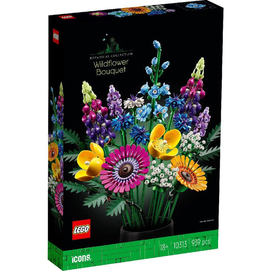 LEGO ICONS BUCHET DE FLORI DE CAMP 10313 - Imagine 1