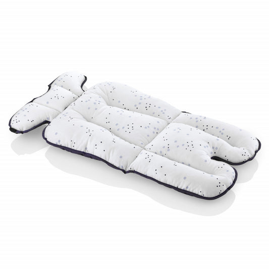 Saltea cu doua fete pentru carucior si scaun de masa Dots BabyJem (Culoare: Roz) [ps:2840781f-49bb-430b-8ad6-08f861095b38]