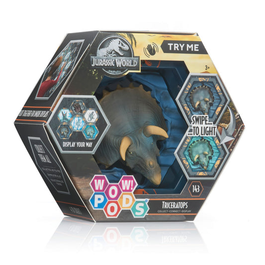 WOW! PODS - DINO TRICERATROPS SI CU EFECTE SONORE WOW! STUFF - Imagine 1 [ps:a96d27bf-aa5e-4eb1-9617-2922b2828540]