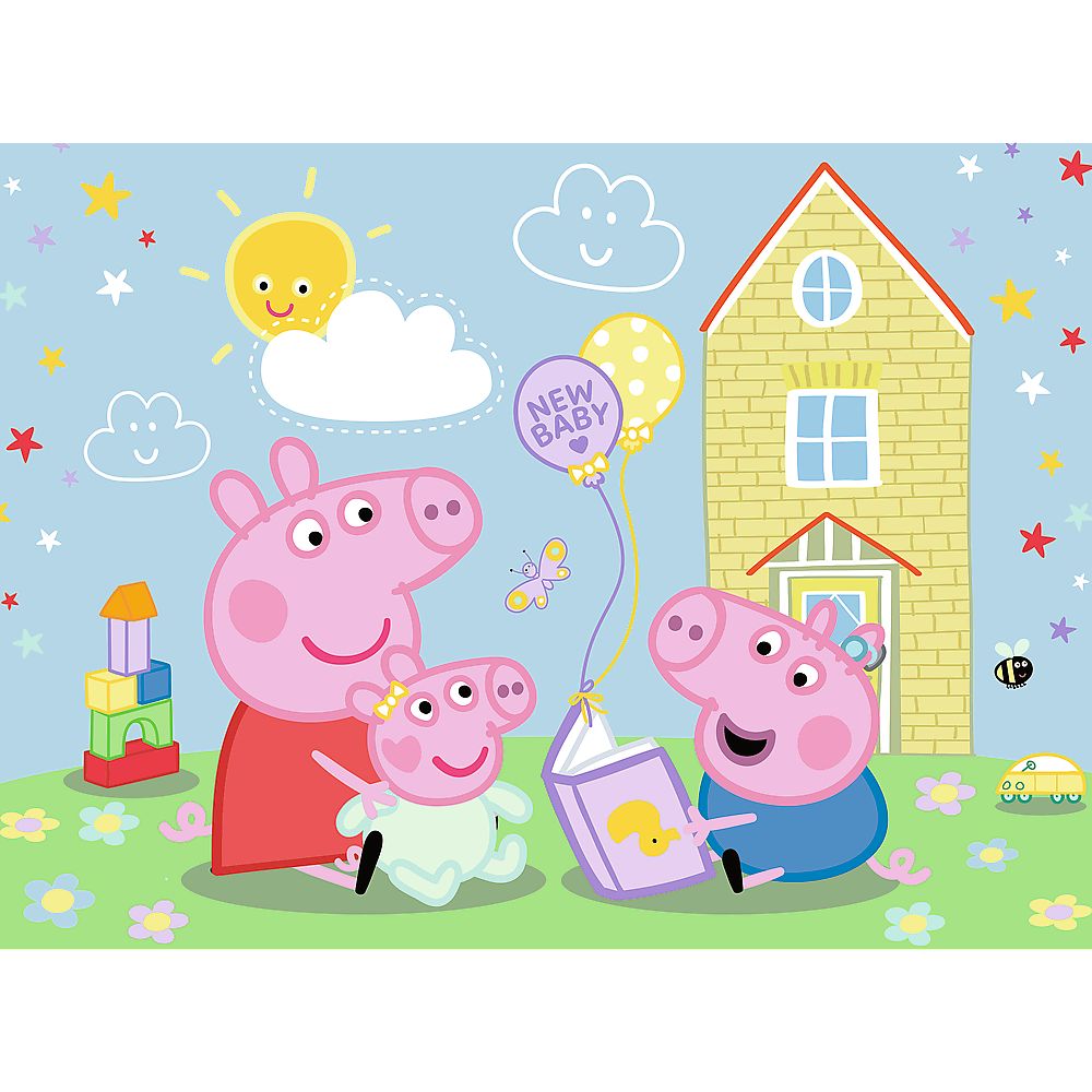 Puzzle Trefl Peppa Pig 30 Piese Premium Plus cu Poster - Default Title (1) [ps:9c509d66-c750-441e-9064-4a675bd8d221]