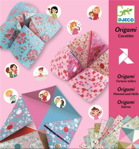 Joc creativ Initiere origami roz, Djeco - Imagine 1 [ps:4a4af910-0ce6-49ff-abeb-009f51a13a7e]