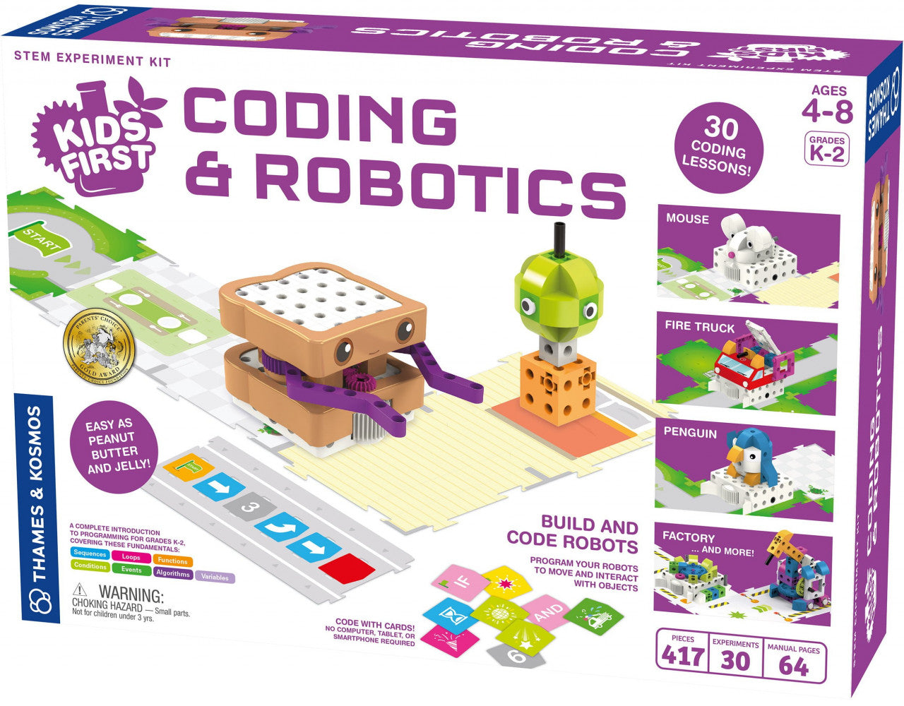 Kit STEM Primii pasi Principii de codare si roboti, - Imagine 1 [ps:c16cd429-46c9-4443-b3e4-7510b95a2d54]