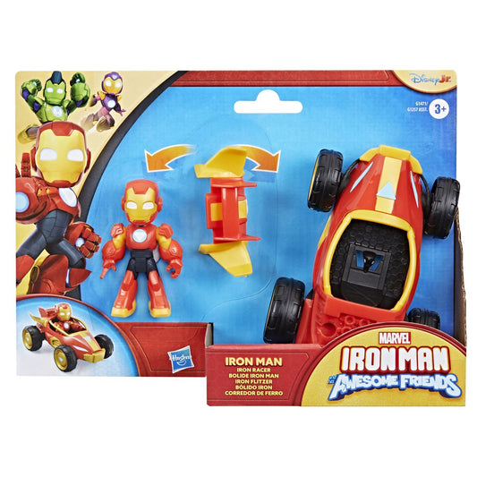 MARVEL IRON MAN SI PRIETENII SAI UIMITORI SET VEHICUL SI - Imagine 1