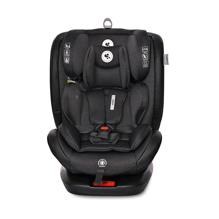 Scaun Auto Lorelli Ares i-Size, Rotativ, 0-12 ani, Pink - Black Jasper (1) [ps:155ddf22-fffd-4f52-a994-db32bec9152a]
