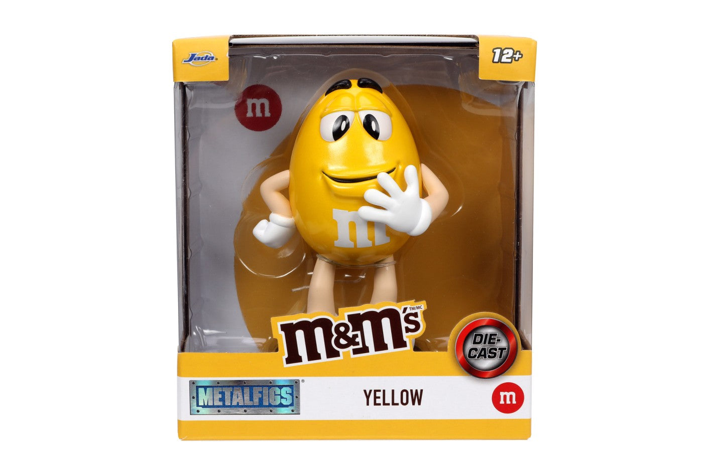 JADA FIGURINA METALICA M&M GALBENA 10CM Simba - Imagine 1 [ps:0ae4c1f7-6d69-470a-8824-005405030aa6]