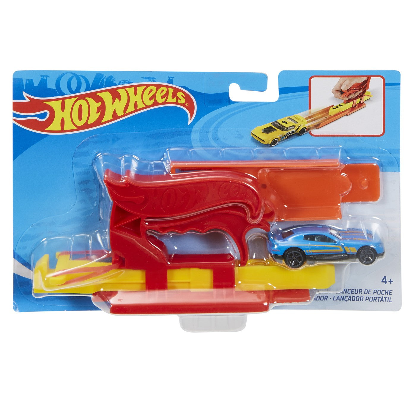 HOT WHEELS SET LANSATOR PORTABIL ROSU SI MASINUTA Mattel - Imagine 1 [ps:f1a36acb-d3e8-43fc-a44f-483a1e866a82]