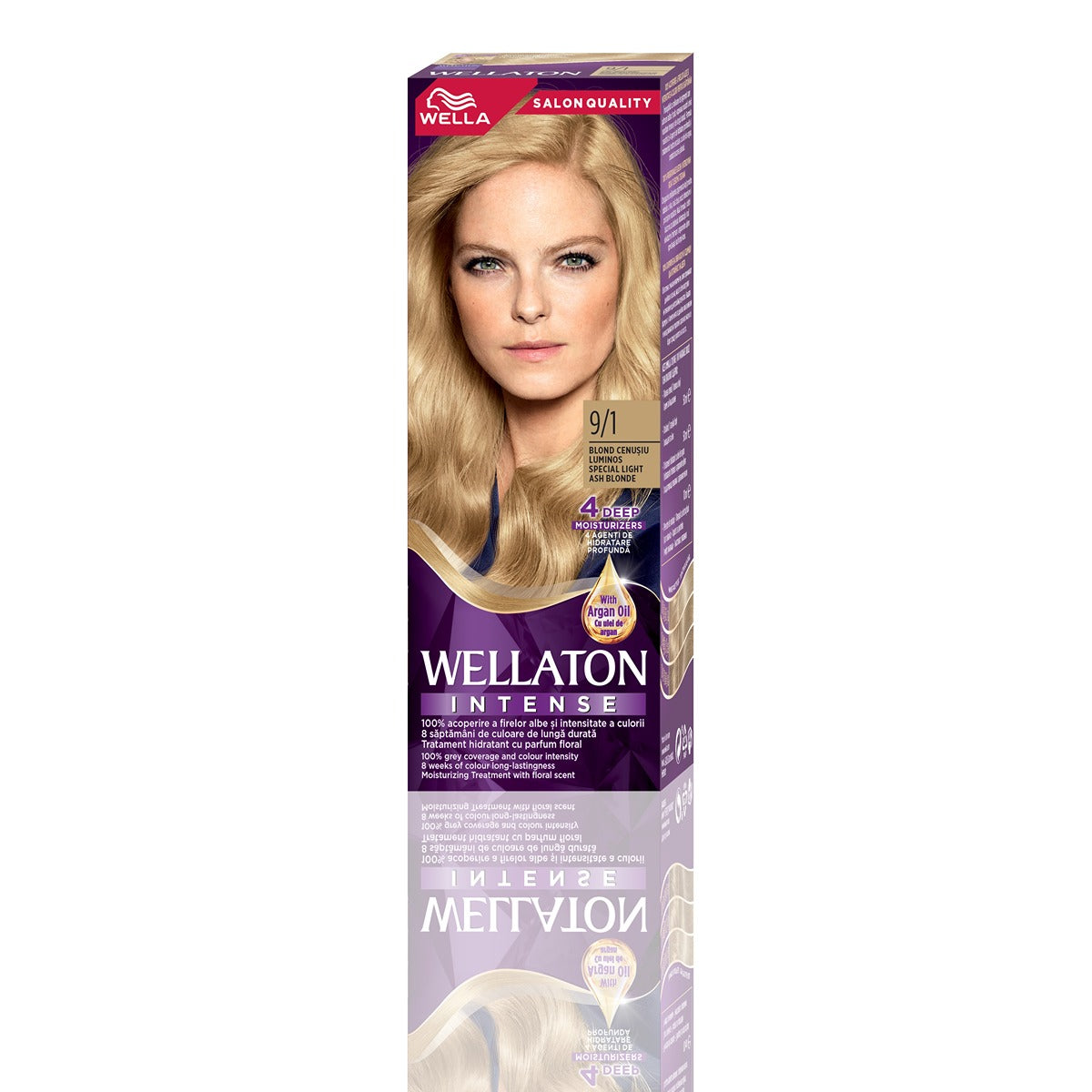 WELLATON Intense, vopsea de par, nuanta blond cenusiu luminos, nr 9/1 - 1 [ps:4e5fe046-ab2d-419d-b2f5-e6f658988afb]