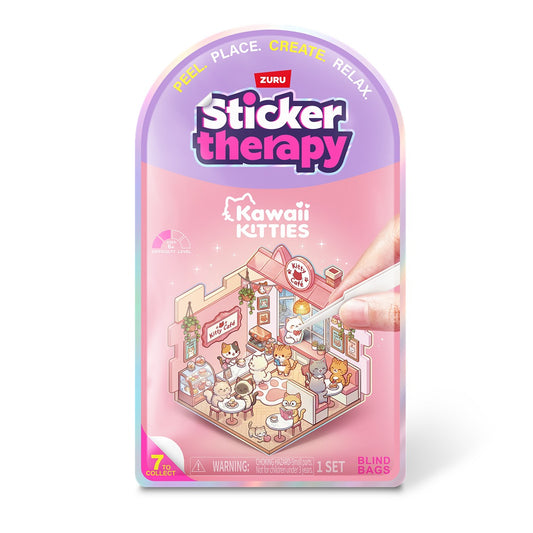 Sticker Therapy Kawaii Kitties - Jucărie Creativă - Default Title (1) [ps:31ea63aa-70ab-4d68-9bf2-0d0e04b14ae6]