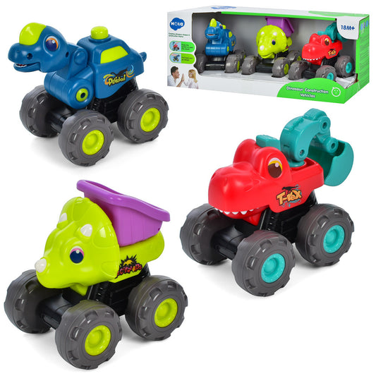 SET VEHICULE DINOZAURI CU SISTEM PULL-BACK Jucarii Bebe - Imagine 1 [ps:d8245ec5-6c43-4012-bc05-b2b087e83195]