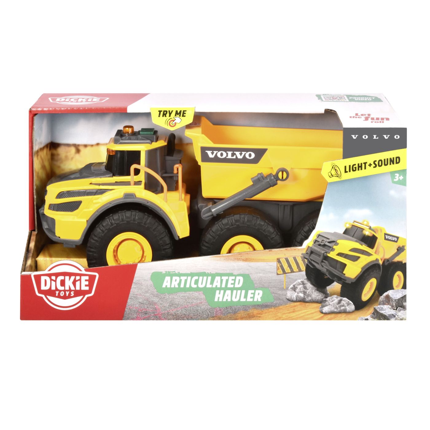 DICKIE BASCULANTA VOLVO ARTICULAT CU SUNETE SI LUMINI - Imagine 1 [ps:b960d406-3cdb-477a-a8cb-320aff9b1465]