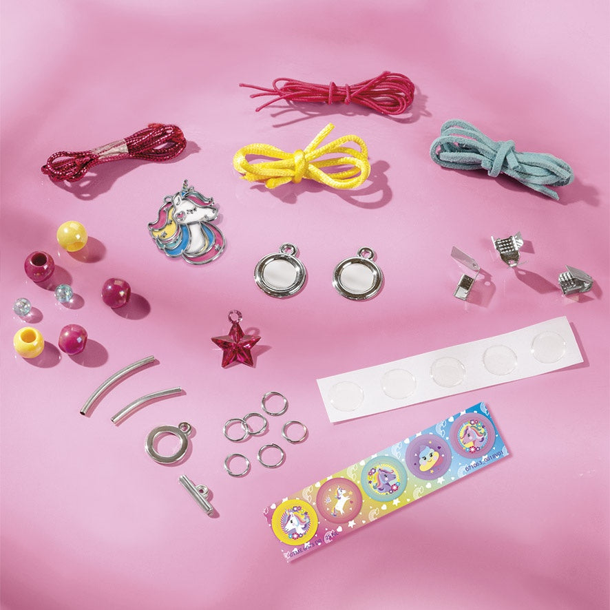 Set Creativ 2 in 1 Brățări și Gențuță Unicorni Totum - Default Title (1) [ps:8a119287-8162-4622-87ba-17e9d4f60e41]