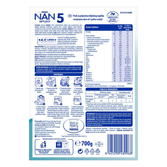 NESTLE NAN Optipro 5, formula speciala lapte praf, de la - Default Title (1) [ps:d7e74259-123a-4b64-b4d7-b4b57e44f739]
