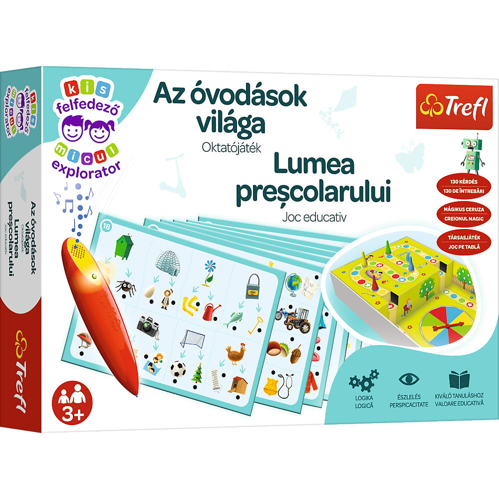 JOC LUMEA PRESCOLARULUI CU CREION MAGIC Trefl - Imagine 1