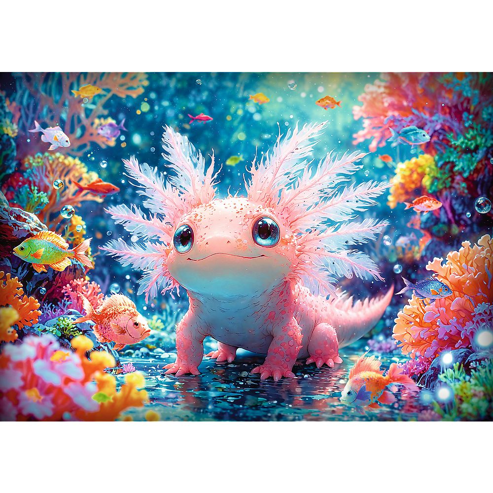 Puzzle Trefl 500 Piese Axolotl - Distracție și Relaxare - Default Title (1) [ps:91f2f44f-6da6-4a92-bb80-6acc5530dcf7]