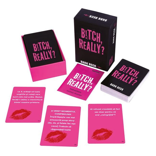 Joc de Cărți Dark Deck Bitch Really pentru Adulți - Jumbo - Default Title (1) [ps:e6d6fa9c-fc2c-4fb7-91a4-71286ee871c3]