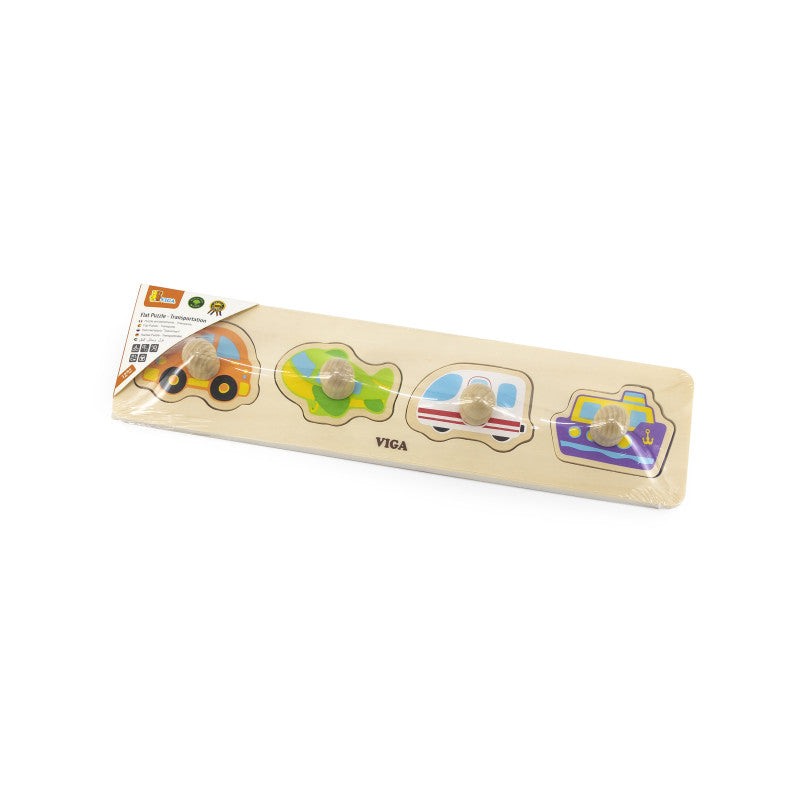 Puzzle Montessori cu maner, Transport, Viga [ps:147c5994-17d8-462b-88e9-cd317d3d0b64]